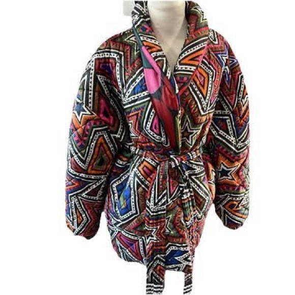 FARM Rio Multicolor Heart Puffer Jacket - Picture 8 of 8